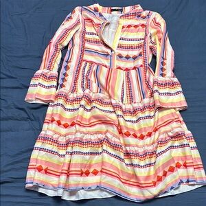 Colorful Striped Dress